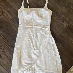 White Abercrombie dress